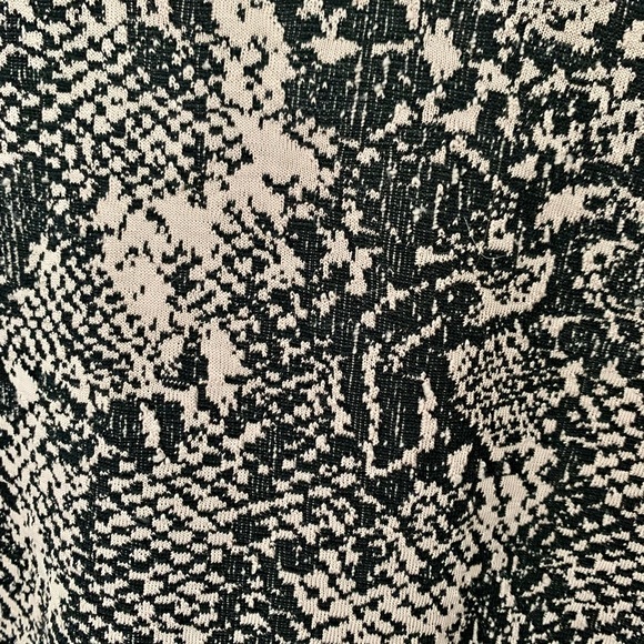 Zara | S | Snakeskin Style Babydoll Dress - Picture 4 of 4